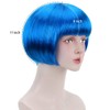 Wig, Short Bob, Small Face, For Cosplay, Straight Disguise, Imechen,