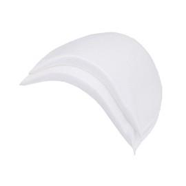 YEQIN Covered Set-in Shoulder Pads (2 Pair of White)