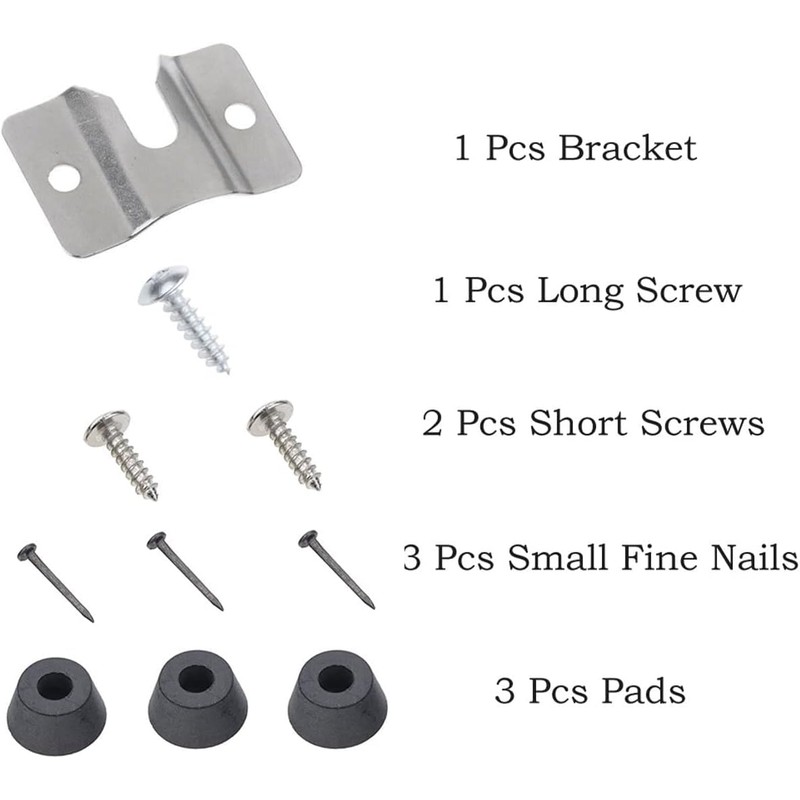 1Sets Mounting Bracket Kit Screws Darts Boards for Wall Hanging