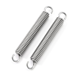 GUNGY Tension Springs with Hooks Stainless Steel Tension Spring 45 mm Outer Diameter 6 mm Wire Diameter 1.0 mm Maximum Tensile Force 3.39 kg 1.0 x 6 x 45 mm Pack of 20