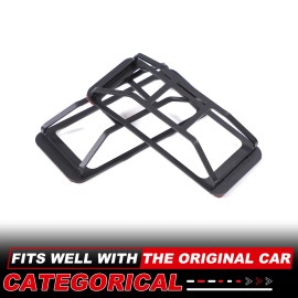 necar2020 Steel Front Fog Light Cover For Toyota Land Cruiser LC250 2024+Lampshade Trim