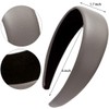 LONEEDY - Diadema de piel dura de 1,7 pulgadas para