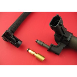 AccurateDiesel 6.7L Diesel Injector Return Line Plug Tool (Compatible with Powerstroke/Ford)