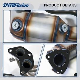 SPEEDFusion Catalytic Converter Compatible with 2011-2016 Forester, 2013-2014 Outback/Legacy 2.5L H4, 2012-2016 Impreza 2.0L H4 Catalytic Convertor Replacement 16689 (EPA Compliant)