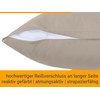 Npluseins Renforcé Pillow Cases Simple and Elegant Design Double 100