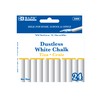 BAZIC White Chalk, Standard Size Blackboard Chalkboard Chalks, Great Game