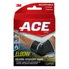 ACE Brand Adjustable Compression Elbow Support, Moderate Support for Weak,