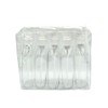 2 x Holiday Travel Clear Plastic Bottles Packs - 10
