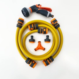 Dog Shower, Hot Cold Mixer Showering Kit, Complete Set for Washing Pets, Soft Feel Quality Fittings, Tap Connectors Included, 1 Year Parts Guarantee