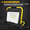YOJZMA 100W Work Light 10000 LM LED Construction Spotlight Outdoor