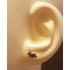 Rabbit Bunny Earrings 925 Sterling Silver