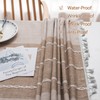 JIALE Tablecloths for Rectangle Tables, Cotton Linen Table cloth Waterproof