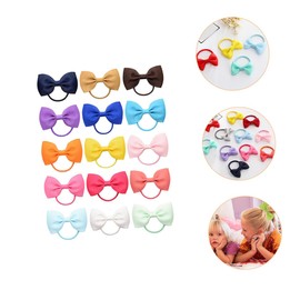 Baluue 15pcs Bowknot Hair Ropes Random Color Hair Ties for Girls Delicate and Elegant for Daily Wear and Special Occasions and Lightweight Design