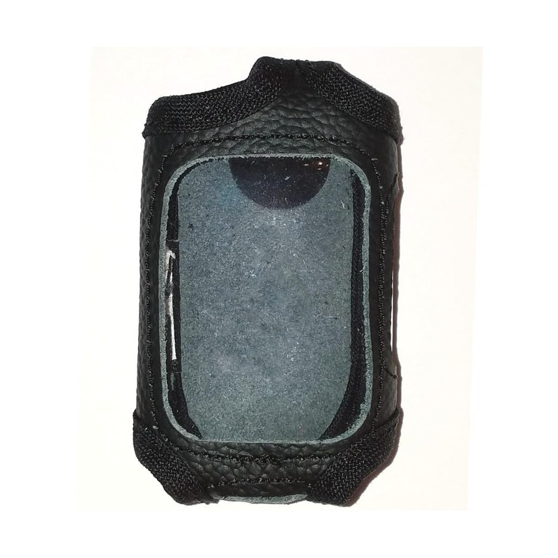Alarm-Mate Black Leather Cover for Compustar 2WSSR-T11 and 2WT11R-SS Remote