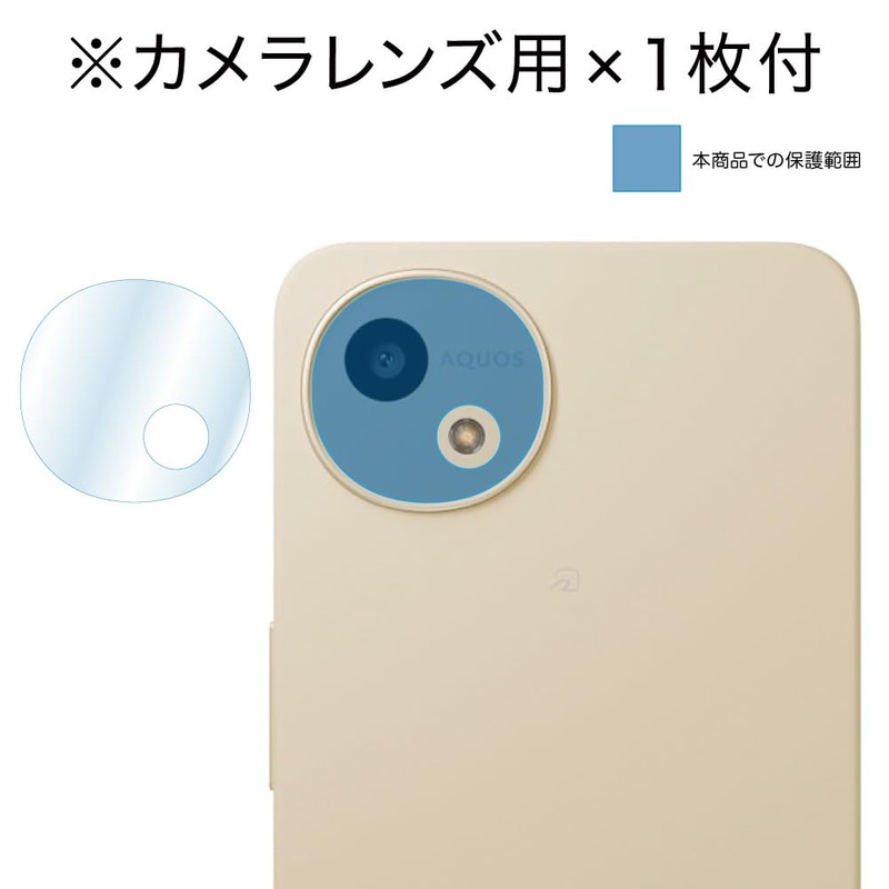 [ASDEC] For AQUOS wish 4 NGB-SH52E-Z Non-Glare Screen Protection Film