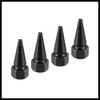 Hihaha 8pcs Black Car Spike Wheel Tyre Tire Valve Air