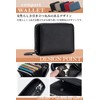 BORPORT Women's Bi-Fold Wallet, Compact Wallet, Round Zipper, Bi-fold Wallet,