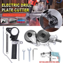 Unbranded Universal Electric Drill Plate Cutter Metal Nibbler Precise Cutting Sheet Cutter