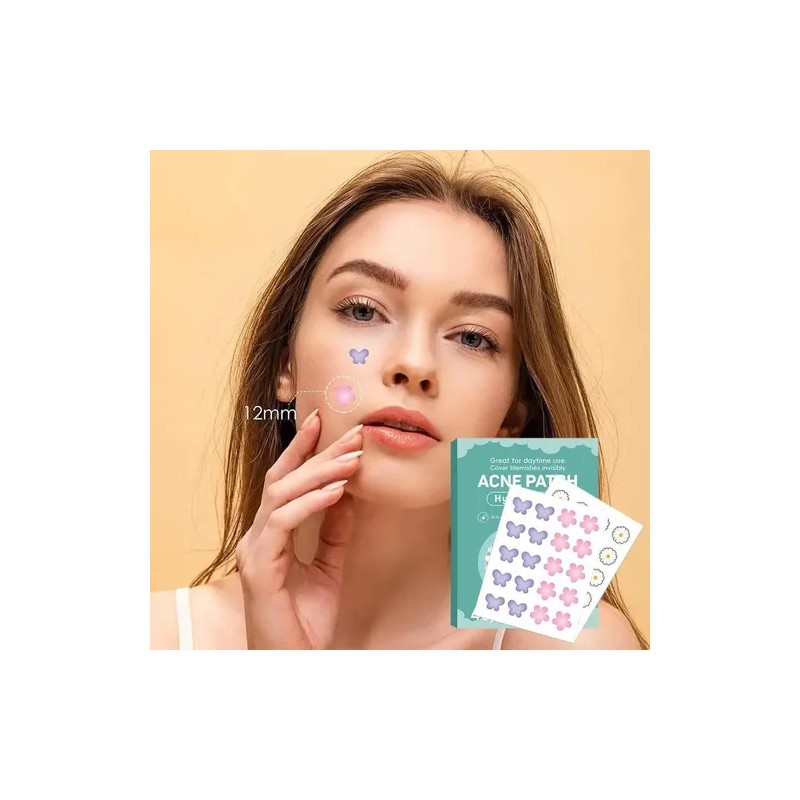 40/80/100/200pcs Pe Acne Patch Skincare Cute Design