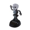 Solar Power Dancing Figure Gruesome Skeleton,Novelty Desk Car Toy Ornament