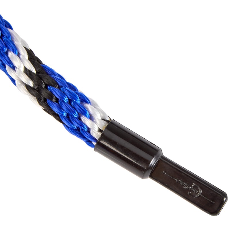 Kerbl Mustang Carabine Lead Rope - Blue/Black/White