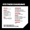 Oregon Chainsaw Chain 3/8" LP Pitch, .043" (1.1 mm) Gauge