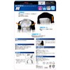SK11 KS-KATA-M-BK Compression Supporter, For Shoulders, Absorbent, Quick Drying, Black,