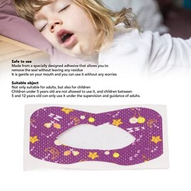 Tiras para Dormir para Aliviar Los Ronquidos, Cinta Bucal para Dormir Tiras para Dormir para Niños Cinta Bucal Ayuda para Dormir con la Boca para Una 