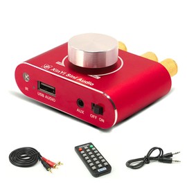 ERYUE 50W + 50W BT 5.1 Audio Power Amplifier Portable Sound Amplifier Speaker Amplifier for Car and Home