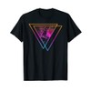 Funky Astronaut Space Galaxy Geometric Geometry Triangle T-Shirt