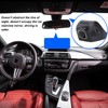 Dash Cam Front Rear 1080P HD Wifi Dash Camera Night