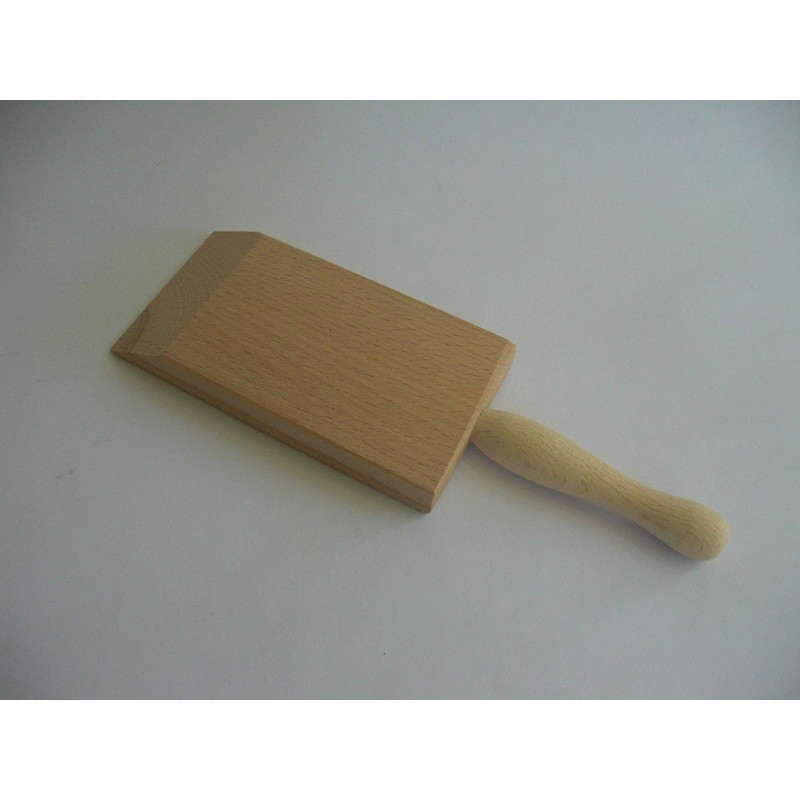 Tredoni Professional Gnocchi Wood Paddle Slanted Ridge Board Pasta Maker