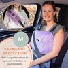 MOYOAMA Bundle Royal Purple Dots: Mastectomy Pillow IR Design with