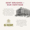 Kent Brushes Pebble Detangling Brush - Ideal for Detangling and