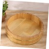MAGICLULU Traditional Sushi Oke Japanese Wooden Sushi Rice Mixing Bowl