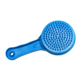 Compac Self Cleaning Pet Brush Twist to Raise and Lower Bristles, Blue, 1 Count