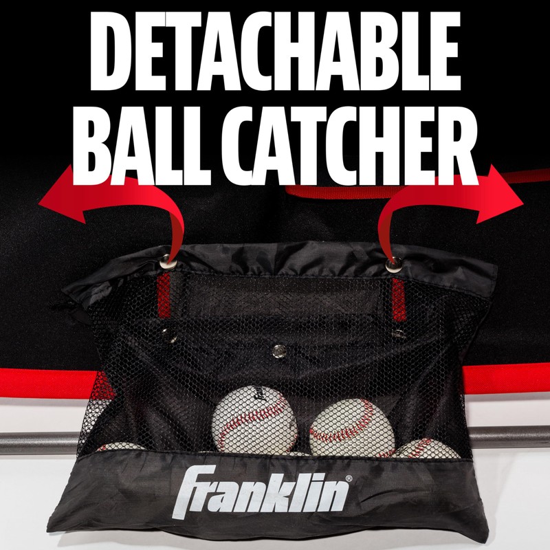 Franklin Sports Baseball Pitching Target and Rebounder Net - 2-in-1
