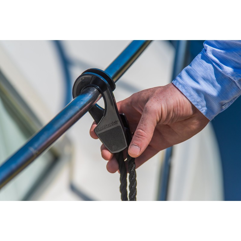 FastFender - Boat fender adjuster - Motorboats25mm Black