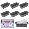 Ice Block Mold for Ice Bath,6 Pack 15lbs Large Ice