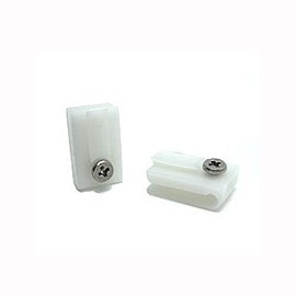 Screen Door Guide Bis Fixed for Screen – 100 Silver 2 Pack