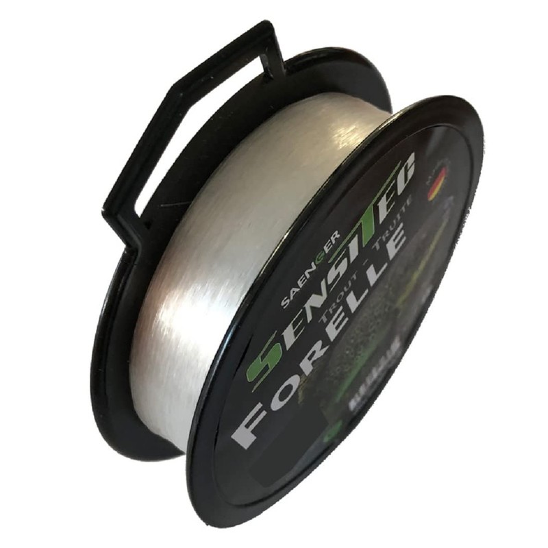Sensitec Monofilie Nylon Fishing Line, 400 m, Target Fishing Line,