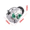 TEKKOAUTO A/C Compressor with Clutch Replacement for Hyundai Santa Fe