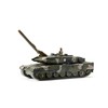 siku 1872, Tieflader mit Panzer, Metall/Kunststoff, 1:87, Abnehmbarer Auflieger, Aufkleberset