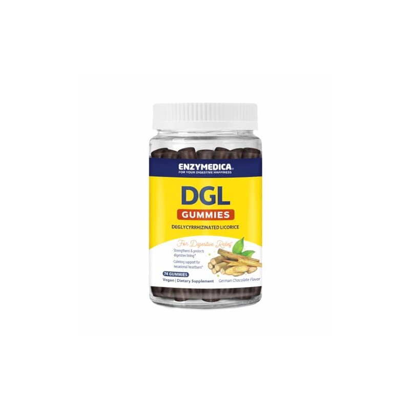 Enzymedica Dgl Gomitas Calmantes Estómago