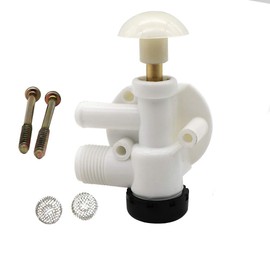 KIPA 385314349 - Kit de reparación de válvula de agua para caravana, remolque, barco, inodoro, pedal de aspiradora Sealand EcoVac, repuesto para la mayoría de inodoros Dometic con pedal excepto modelo