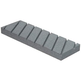 Norton 69936687444 Flattening Stone With Diagonal Grooves For Waterstones, Coarse Grit Silicon Carbide Abrasive, Superbly Flat With Hard Bond, Plastic Case, 9" x 3" x 3/4"