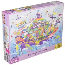 Epoch Company 1000 Piece Jigsaw Puzzle Horaguchi Kayo Boat Trip with Dreams (50 x 75 cm)