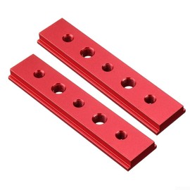 2Pack Woodworking T-Slide, Aluminum Alloy T-Track Slider, T-Slot Slider Bar Miter Track Jig T Screw Fixture Slot for DIY Woodworking(100mm)