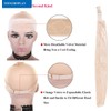 Bandas de agarre para peluca para mujer, 2 piezas de