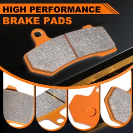 ALLIE ZENG High-Performance Carbon Fiber Brake Pads Compatible with for Suzuki GSXR750 GSXR600 2006-2010 GSXR1000 07-08 GSX1300R Hayabusa 2008-2012 DL1000 Vstrom 2014-2020 FA379F FA419R